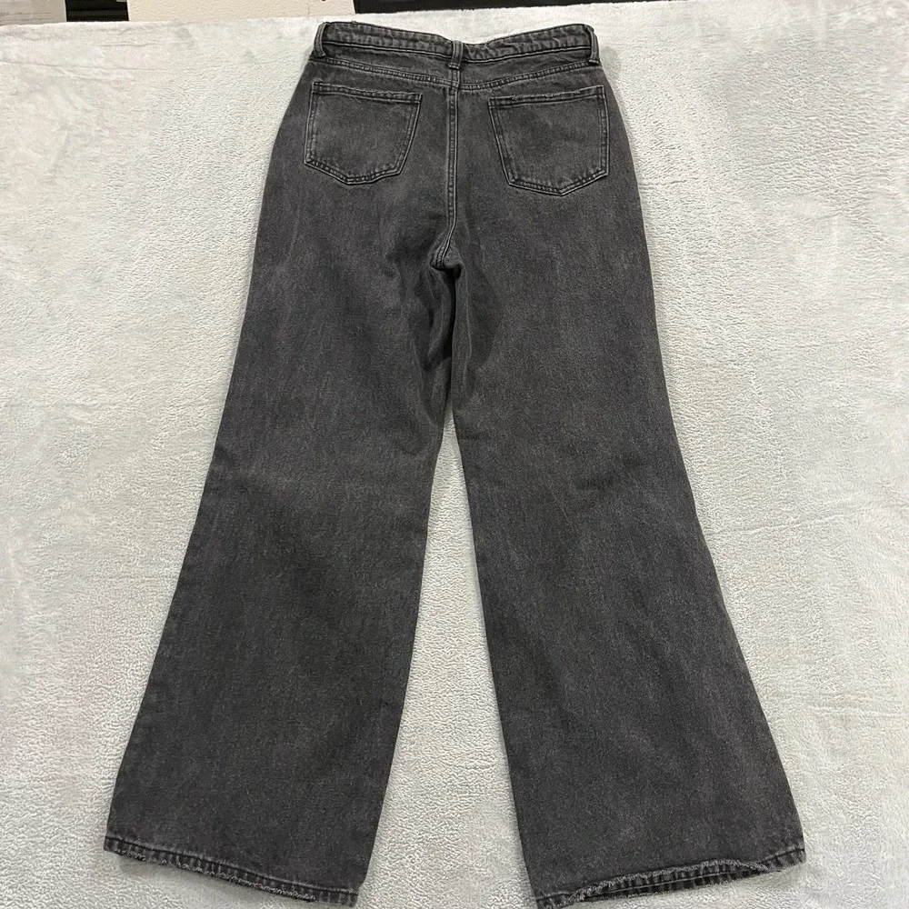 Abound Jeans Women's 29 High Rise Wide Leg Distressed Festival Y2K Grunge‎ Denim